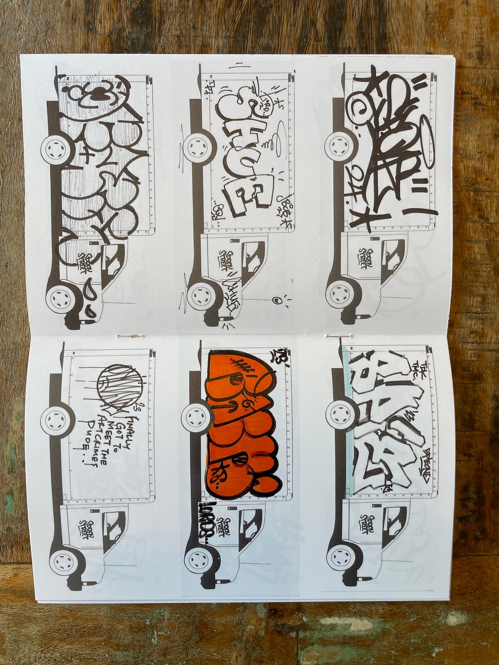 Bombed Trucks Zine 