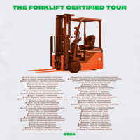 Image 2 of VW Heavy Industries - The Forklift Certified Tour Tee