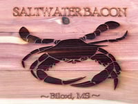 Image 4 of Saltwater Bacon Wood Sign