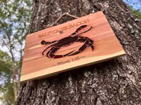Image 2 of Saltwater Bacon Wood Sign