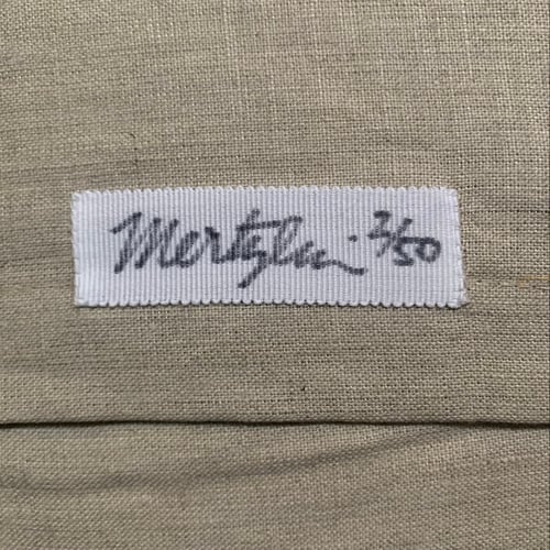 Image of Linen Blue Eyes Cushion