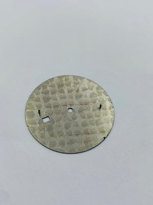 Image of Black fortis gents watch dial,radium glow markers,35mm.fits cal 2824,2846,New,genuine.