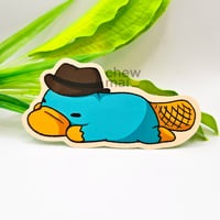 Image 2 of Perry and a Platypus Vinyl Stickers