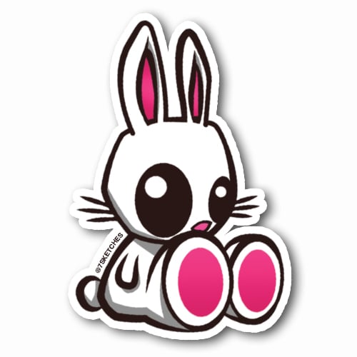 Image of Bunny Sticker