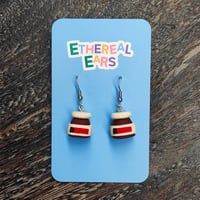 Image 1 of Nutella Jar Earrings