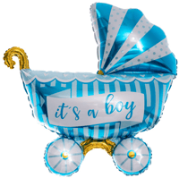 Large Baby Stroller Helium Balloon 