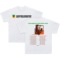 Image 1 of VW Heavy Industries - The Forklift Certified Tour Tee