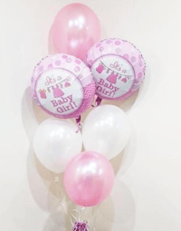 Baby Girl Balloon Bouquet