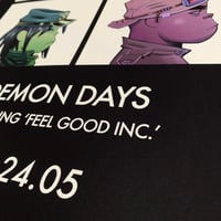 Image 2 of Gorillaz ‘Demon Days’ Poster