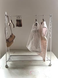 Doll Clothes Standing Rack