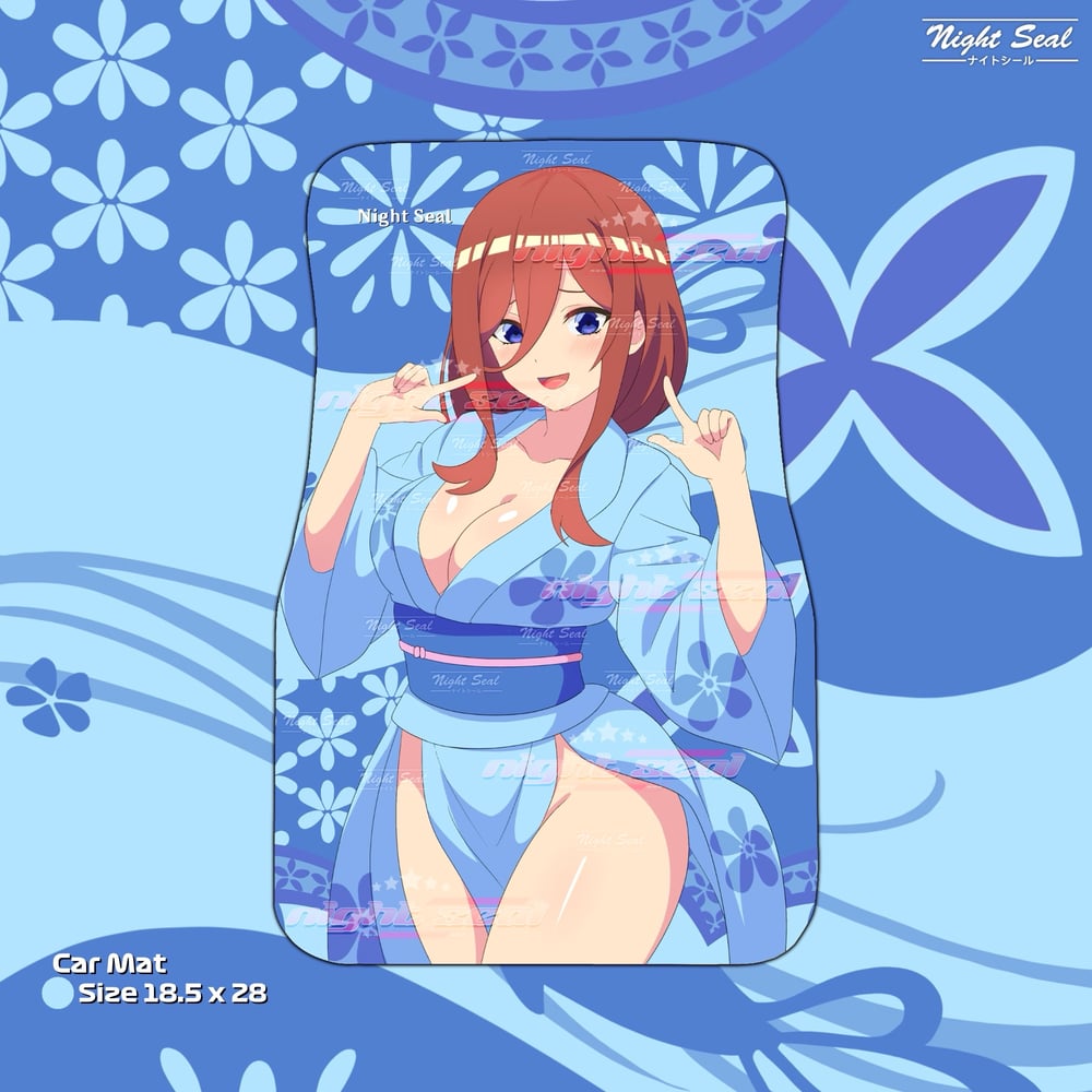 Image of WAIFUS x KIMONO / CAR MAT