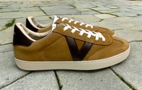 Image 2 of Victoria tan suede 70’S heritage trainer sneaker made in Spain 