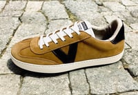 Image 3 of Victoria tan suede 70’S heritage trainer sneaker made in Spain 