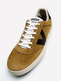 Image 4 of Victoria tan suede 70’S heritage trainer sneaker made in Spain 