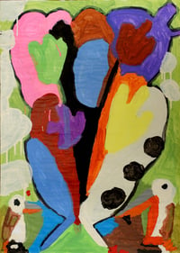 Flower with Birds (2017)