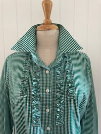 Image 3 of The Wendy Green Check Shirt