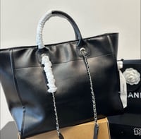 Image 2 of EXTENDED BLACK TOTE