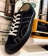 VEGANCRAFT vintage lo top black sneaker shoes made in Slovakia  Image 13