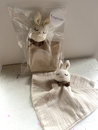 Image 1 of Crochet Rabbit Baby Towel