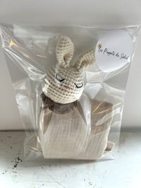 Image 2 of Crochet Rabbit Baby Towel