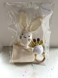 Image 2 of Baby Towel and Crochet Toy Set