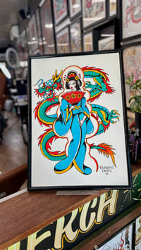 Image 1 of Geisha & dragon