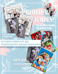 Image 4 of Wednesday and Enid mini prints 