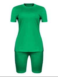 Image 3 of Casual comfort two piece (green)