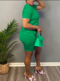 Image 2 of Casual comfort two piece (green)