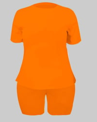 Image 3 of Casual Comfort Two Piece (Orange/Jacinth)