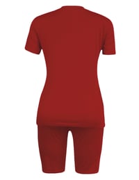 Image 4 of Casual Comfort Two Piece (red)