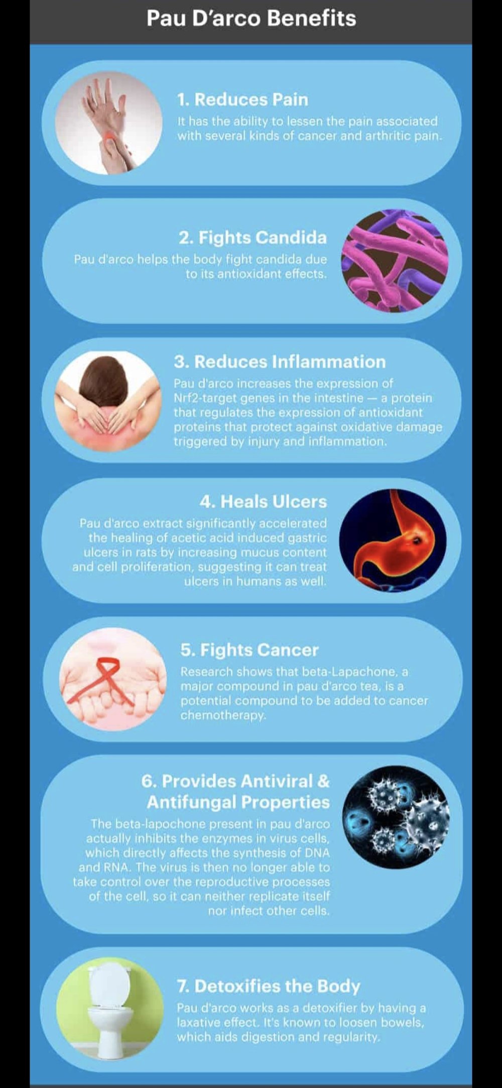 PINK TRUMPET! Pau d'Arco Adaptogen. Food/Beverage Additive. Candida/Yeast-Chemo-Cancer-Ulcers-Herpes