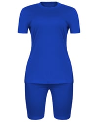 Image 3 of Casual Comfort Two Piece (royal blue)