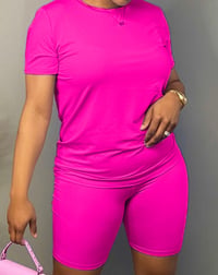 Image 1 of Casual Comfort Two Piece (rose pink)