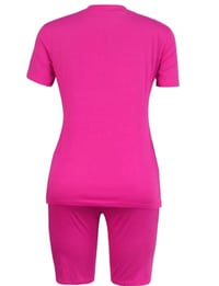 Image 4 of Casual Comfort Two Piece (rose pink)