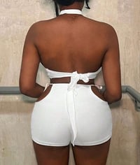 Image 3 of Sexy Bandaged Two Piece Set (white)