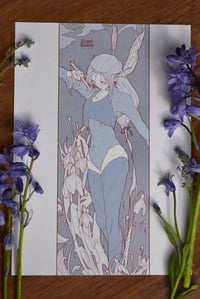 Image 1 of Snowdrop Fairy A5 Art Print