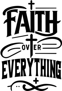 Image 3 of FAITH/EVERYTHING T-SHIRT