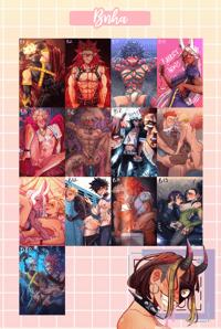 BNHA NSFW A5 Prints