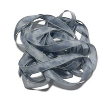 Image 2 of 1PC. SPELLBOUND  42" Hand dyed finished edge Habotai silk ribbon