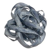 Image 5 of 1PC. SPELLBOUND  42" Hand dyed finished edge Habotai silk ribbon