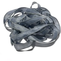 Image 7 of 1PC. SPELLBOUND  42" Hand dyed finished edge Habotai silk ribbon