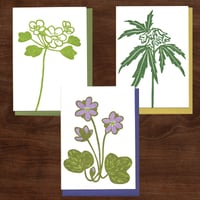 Image 1 of Spring Ephemerals Notecard Set #4