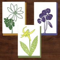 Image 1 of Spring Ephemerals Notecard Set #1