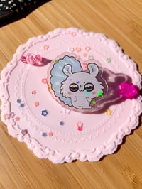 Image 1 of Holographic MOMONGA CHIIKAWA Pin