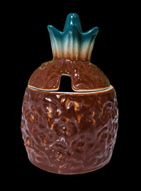Image 1 of Vintage Tepco Pineapple Condiment Jar FREE SHIPPING