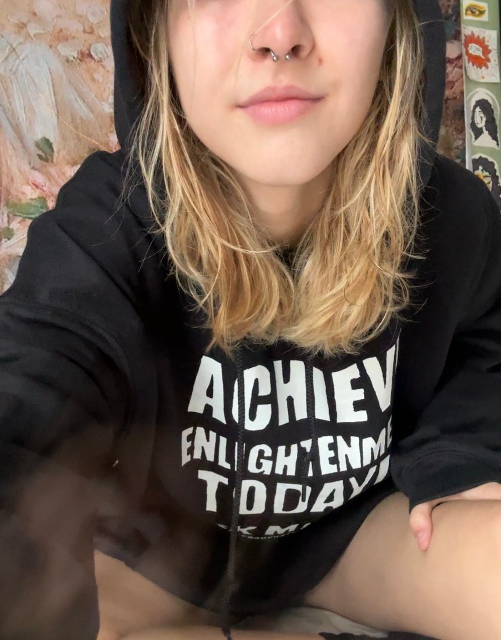 ACHIEVE ENLIGHTENMENT TODAY (HOODIE)