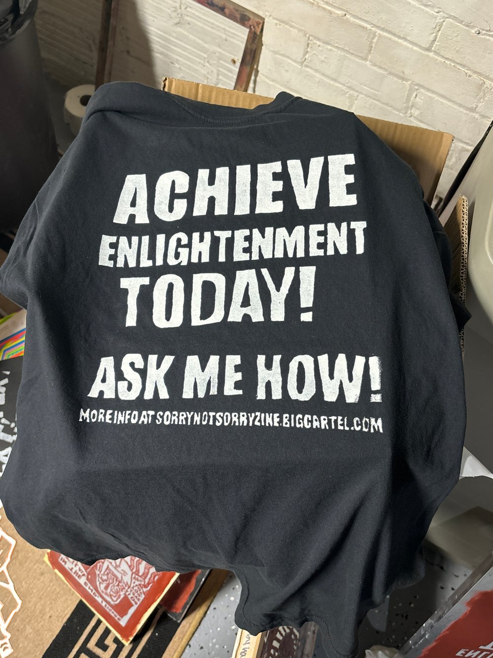 ACHIEVE ENLIGHTENMENT TODAY! (TEE) 