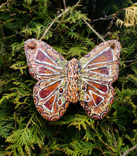 Image 2 of Hand Painted Multi coloured Butterfly