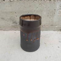 Image 2 of deep brown mug/vases